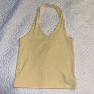 American Eagle Cropped Halter Top